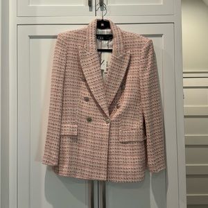 Zara pink blazer